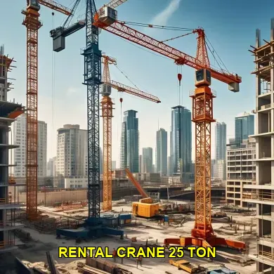 rental crane 25 ton